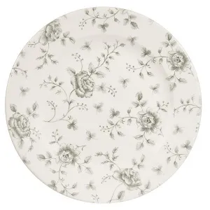 Тарелка мелкая 30,5СМ Vintage Prints, цвет Grey Rose Chintz Rcgvp111 – купить в Нижнем Новгороде по цене завода