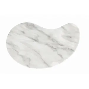 Блюдо сервировочное "ЗАПЯТАЯ" 26,5Х17СМ, Textured Prints, цвет Marble Grey Mgyate1 – купить в Нижнем Новгороде по цене завода