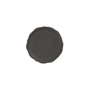 Блюдо сервировочное D17,5См H1,5См, край с бордюром, керамика, цвет Noir Satine, Sharing 963954 – купить в Нижнем Новгороде по цене завода