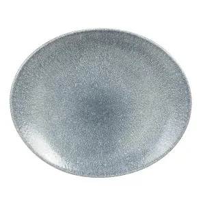 Блюдо овальное 27Х22,9СМ, без борта, цвет Raku Topaz Blue, Studio Prints Rktbop581 – купить в Нижнем Новгороде по цене завода
