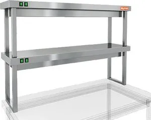 Полка тепловая Hicold TP2-10/3 двухъярусная настольная (1000х300х800h) – купить в Нижнем Новгороде по цене завода