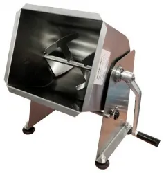Фаршемешалка Kocateq FME30T ручная 30 л c откидным бункером, 1 осью и подкл. к приводу G12 – купить в Нижнем Новгороде с доставкой Купить фаршемешалка kocateq fme30t ручная 30 л c откидным бункером, 1 осью и подкл. к приводу g12 в Нижнем Новгороде – цена завода, доставка до двери | RuOborudovanie.ru