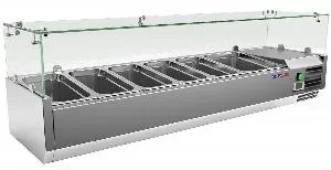 Витрина холодильная настольная Cooleq Vrx 1500/380 – купить в Нижнем Новгороде по цене завода