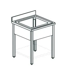 Ванна моечная Apach Chef Line Ls76-54Sh – купить по цене завода
