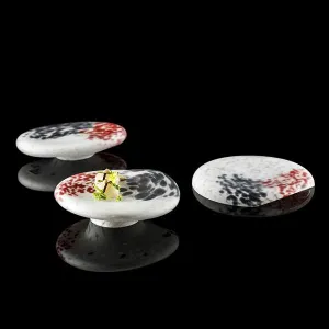 Подиум стеклянный ШТОРМ белый D22См H7,5См, Storm Xglas-001 – купить в Нижнем Новгороде по цене завода