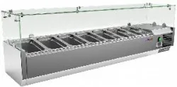 Купить витрина холодильная настольная cooleq vrx 1500/330 в #REGION_NAME_DECLINE_PP# – цена завода, доставка до двери | RuOborudovanie.ru