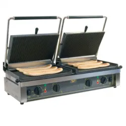 Гриль контактный Roller Grill Double Panini M – купить в Нижнем Новгороде с доставкой Купить гриль контактный roller grill double panini m в Нижнем Новгороде – цена завода, доставка до двери | RuOborudovanie.ru