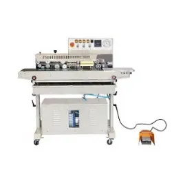 Конвейерный запайщик FRBM-810III SS (нерж.) на консоли роликовый горизонтальный – купить в RuOborudovanie.ru с доставкой до двери Купить конвейерный запайщик frbm-810iii ss (нерж.) на консоли роликовый горизонтальный – цена от завода, доставка до двери | RuOborudovanie.ru