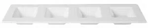 Менажница фарфор Cameo Square Accessory 4-Х секционная 40Х11,5СМ H2,9См 710-A344S – купить в Нижнем Новгороде по цене завода