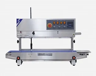 Конвейерный запайщик FRBM-810II SS (нерж.) роликовый вертикальный – купить по цене завода