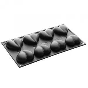 Форма силиконовая Pavoflex для пирож. 3D "Heart" 65Х60ММ H21Мм, 46мл, 8 ячеек Px3206 – купить в Нижнем Новгороде по цене завода