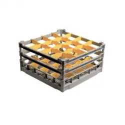 Купить кассета для стаканов 50х50 см apach chef line l780097 – цена от завода, доставка до двери | RuOborudovanie.ru