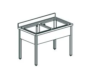 Ванна котломоечная Apach L2P187-85 – купить в Нижнем Новгороде по цене завода