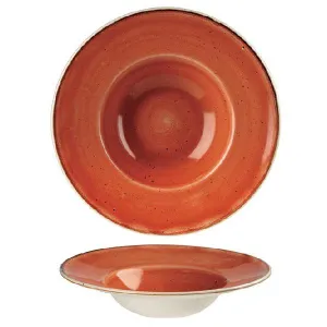 Тарелка для пасты 24СМ 0,28Л, с широким бортом, Stonecast, цвет Spiced Orange Ssosvwbm1 – купить в Нижнем Новгороде по цене завода