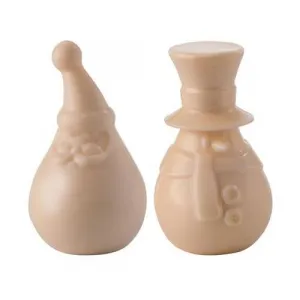 Форма для шок. 3D "САНТА клаус и снеговик" 8 ячеек (4+4), п/к 20-C1010 – купить в Нижнем Новгороде по цене завода
