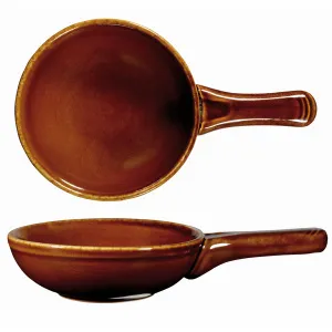 Сковорода "Wok" D 14СМ 0,37Л, порционная, керамика, без крышки, Rustics Simmer, цвет Brown Zcagpn11 – купить в Нижнем Новгороде по цене завода