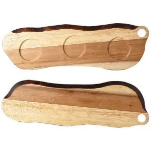Блюдо деревянное 45,5Х14,5СМ, двухстороннее, Buffet Wood Zcawob11 – купить в Нижнем Новгороде по цене завода
