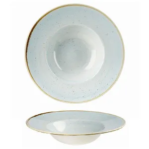 Тарелка для пасты 24СМ 0,28Л, с широким бортом, Stonecast, цвет Duck Egg Blue Sdesvwbm1 – купить в Нижнем Новгороде по цене завода