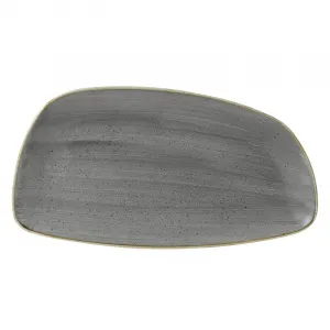 Блюдо сервировочное Chefs Geo 35Х18,5СМ, без борта, Stonecast, цвет Peppercorn Grey Spgsge351 – купить в Нижнем Новгороде по цене завода