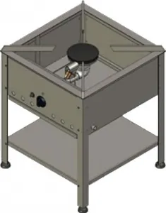 Плита-табурет Вулкан-Heidebrenner GK1000 арт.8199 – купить в Нижнем Новгороде по цене завода