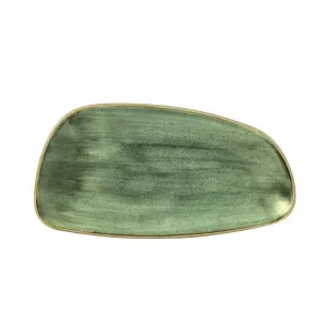 Блюдо сервировочное Chefs Geo 30Х15,5СМ, без борта, Stonecast, цвет Samphire Green Ssgsge301 – купить в Нижнем Новгороде по цене завода