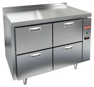 Стол охлаждаемый Hicold GN 22/TN P с сист.центр.охл. (-2+10), 4 ящ, 1055х700х850 – купить в Нижнем Новгороде по цене завода