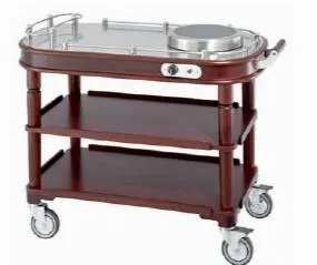 Тележка сервировочная Paderno 58876-01 для фламбе – купить в Нижнем Новгороде по цене завода