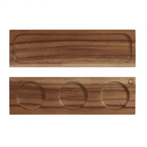 Блюдо деревянное 30Х9СМ, двухстороннее, Buffet Wood Zcawswsb1 – купить в Нижнем Новгороде по цене завода