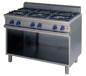 Плита 6 конфорочная Kogast PS-T69/PM ГАЗ 900 серии – купить в Нижнем Новгороде по цене завода