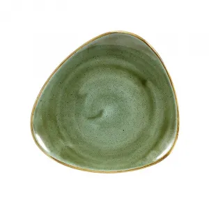 Тарелка мелкая треугольная 19,2СМ, без борта, Stonecast, цвет Samphire Green Ssgstr71 – купить в Нижнем Новгороде по цене завода