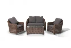 Лаунж-зона садовая 4sis Кон Панна (коричневый) арт.KPS2C2T-4-SET brown из искус.ротанга алюм.каркас – купить в Нижнем Новгороде с доставкой Купить лаунж-зона садовая 4sis кон панна (коричневый) арт.kps2c2t-4-set brown из искус.ротанга алюм.каркас в Нижнем Новгороде – цена завода, доставка до двери | RuOborudovanie.ru