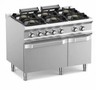 Плита газовая 6 конфорочная 700 серии Apach Chef Line SLRRG127OSIK – купить в Нижнем Новгороде по цене завода