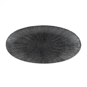 Блюдо овальное Chefs 34,7Х17,3СМ, без борта, цвет Agano Black, Studio Prints Agblov351 – купить в Нижнем Новгороде по цене завода
