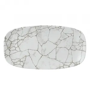 Блюдо прямоугольное Chefs 35,5Х18,9СМ, без борта, цвет Kintsugi Agate Grey, Studio Prints Ktagxo141 – купить в Нижнем Новгороде по цене завода