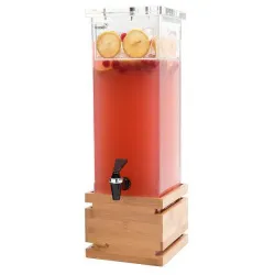 Диспенсер для сока Rosseto Beverage Ld112, 7,6л 17,1Х17,1см H59,1см, бамбук/акрил – купить в Нижнем Новгороде с доставкой Купить диспенсер для сока rosseto beverage ld112, 7,6л 17,1х17,1см h59,1см, бамбук/акрил в Нижнем Новгороде – цена завода, доставка до двери | RuOborudovanie.ru