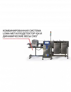 Комбинированная система Loma (металлодетектор IQ4 и динамические весы CW3) – купить в Нижнем Новгороде по цене завода