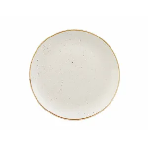 Тарелка мелкая 26СМ, без борта, Stonecast, цвет Barley White Swhsev101 – купить в Нижнем Новгороде по цене завода