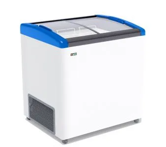Ларь морозильный Frostor Gellar FG250E гнутое стекло синий – купить в Нижнем Новгороде по цене завода