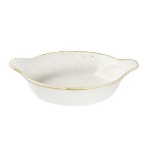 Форма для запекания D17,5См/21,5См 0,59Л, с ручками, Stonecast, цвет Barley White Swhslren1 – купить в Нижнем Новгороде по цене завода
