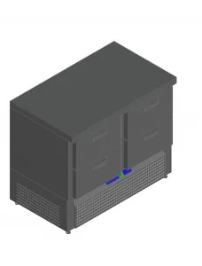Стол с охлаждающим шкафом Hicold Sne 22/Tn O – купить в Нижнем Новгороде по цене завода