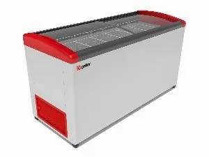 Ларь морозильный Frostor Fg 600 E красный с гнутым стеклом – купить в Нижнем Новгороде по цене завода