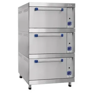 Шкаф жарочный Abat ШЖГ-3 арт.21000802024 газовый, эмалир. духовка, лицев. нерж. – купить в Нижнем Новгороде по цене завода