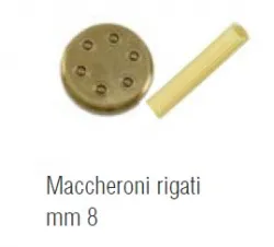 Пресс-форма Sirman Maccheroni Rigati 8 ММ для аппарата Sirman Sinfonia 28184077 – купить в Нижнем Новгороде с доставкой Пресс-форма Sirman Maccheroni Rigati 8 ММ для аппарата Sirman Sinfonia 28184077