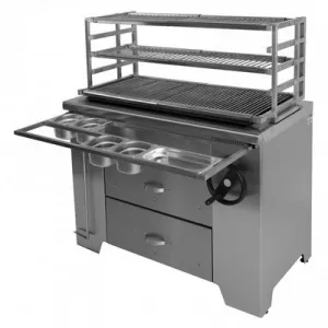 Мангал угольный Grill Master УММ/2 (Robata L1200) 11314 многофункциональный – купить в Нижнем Новгороде по цене завода
