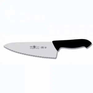 Нож поварской "ШЕФ" 20СМ с волнистой кромкой, красный Horeca Prime 28400.Hr60000.200 – купить в Нижнем Новгороде по цене завода