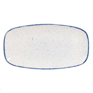 Блюдо прямоугольное Chefs 35,5Х18,9СМ, без борта, Stonecast Hints, цвет Indigo Blue Shbixo141 – купить в Нижнем Новгороде по цене завода