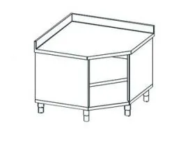 Стол угловой открытый Apach Chef Line Lwt710Sh2U – купить в Нижнем Новгороде с доставкой Купить стол угловой открытый apach chef line lwt710sh2u в Нижнем Новгороде – цена завода, доставка до двери | RuOborudovanie.ru