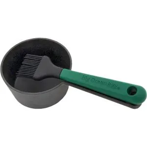 Сотейник чугунный с силиконовой кисточкой Big Green Egg 117663 – купить в Нижнем Новгороде по цене завода