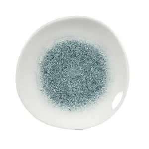 Тарелка мелкая "ВОЛНА" 21СМ, без борта, цвет Raku Jade Green, Studio Prints Rkjgog81 – купить в Нижнем Новгороде по цене завода