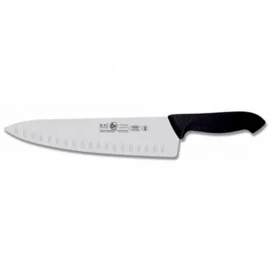 Нож поварской "ШЕФ" 25СМ с бороздками, черный Horeca Prime 28100.Hr80000.250 – купить в Нижнем Новгороде по цене завода